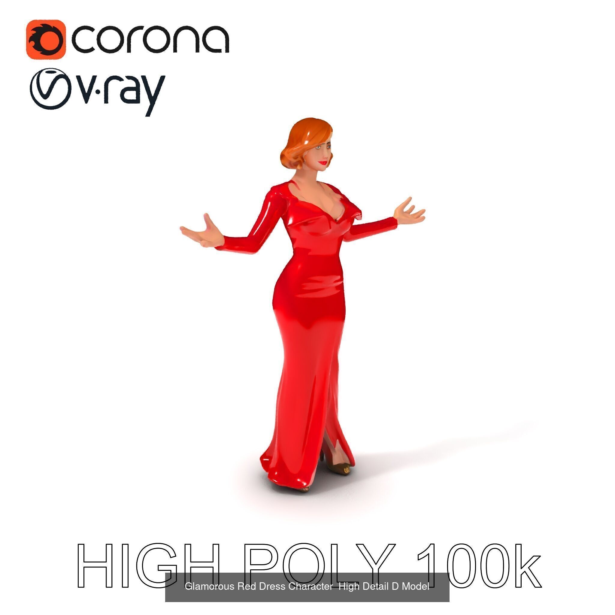 Diverse Character Models Pack 3D Model Collection_43