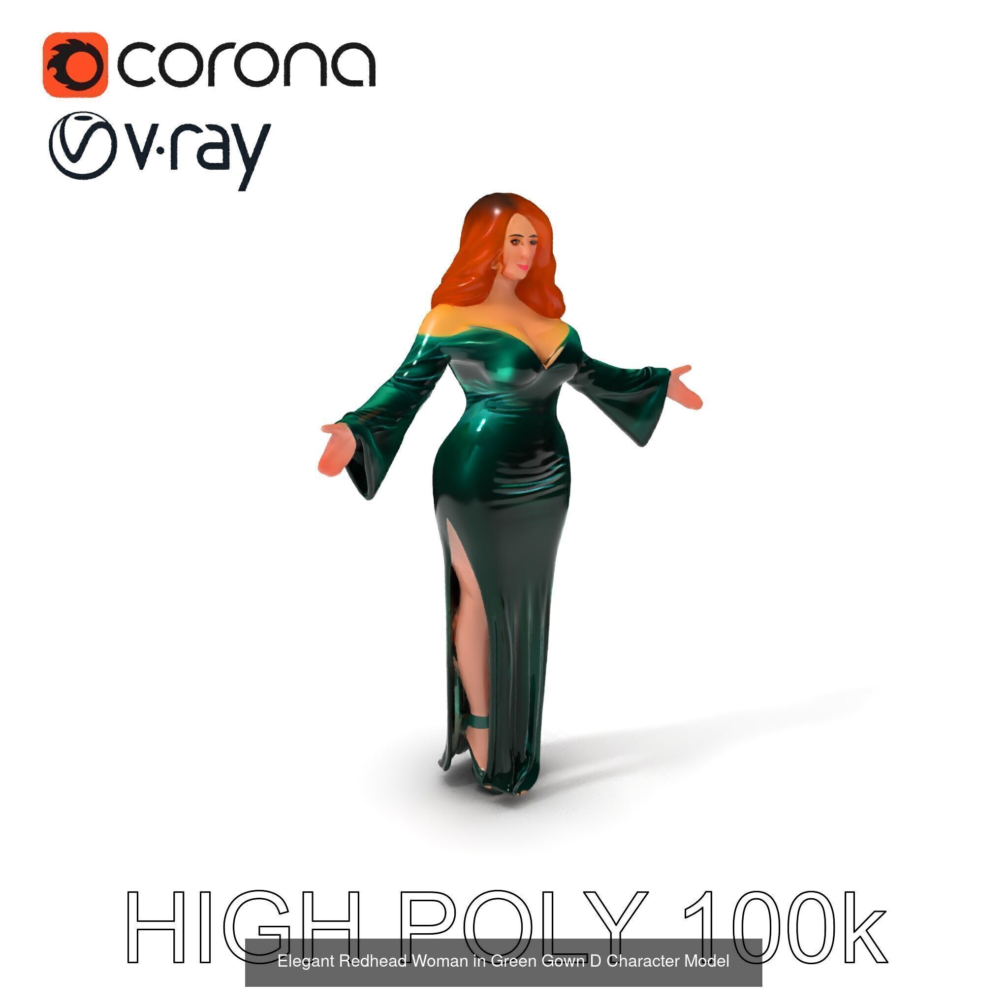 Diverse Character Models Pack 3D Model Collection_42