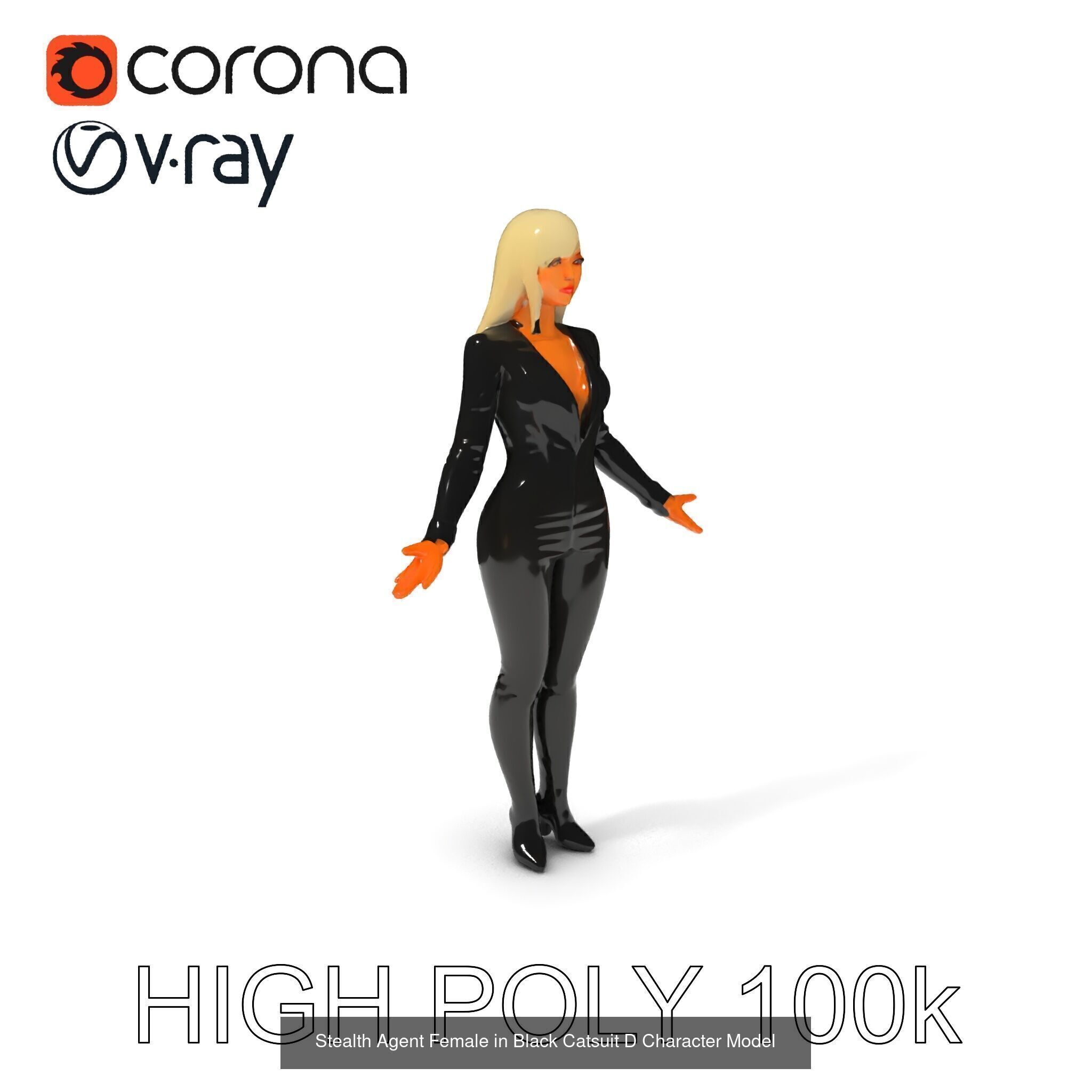 Diverse Character Models Pack 3D Model Collection_47