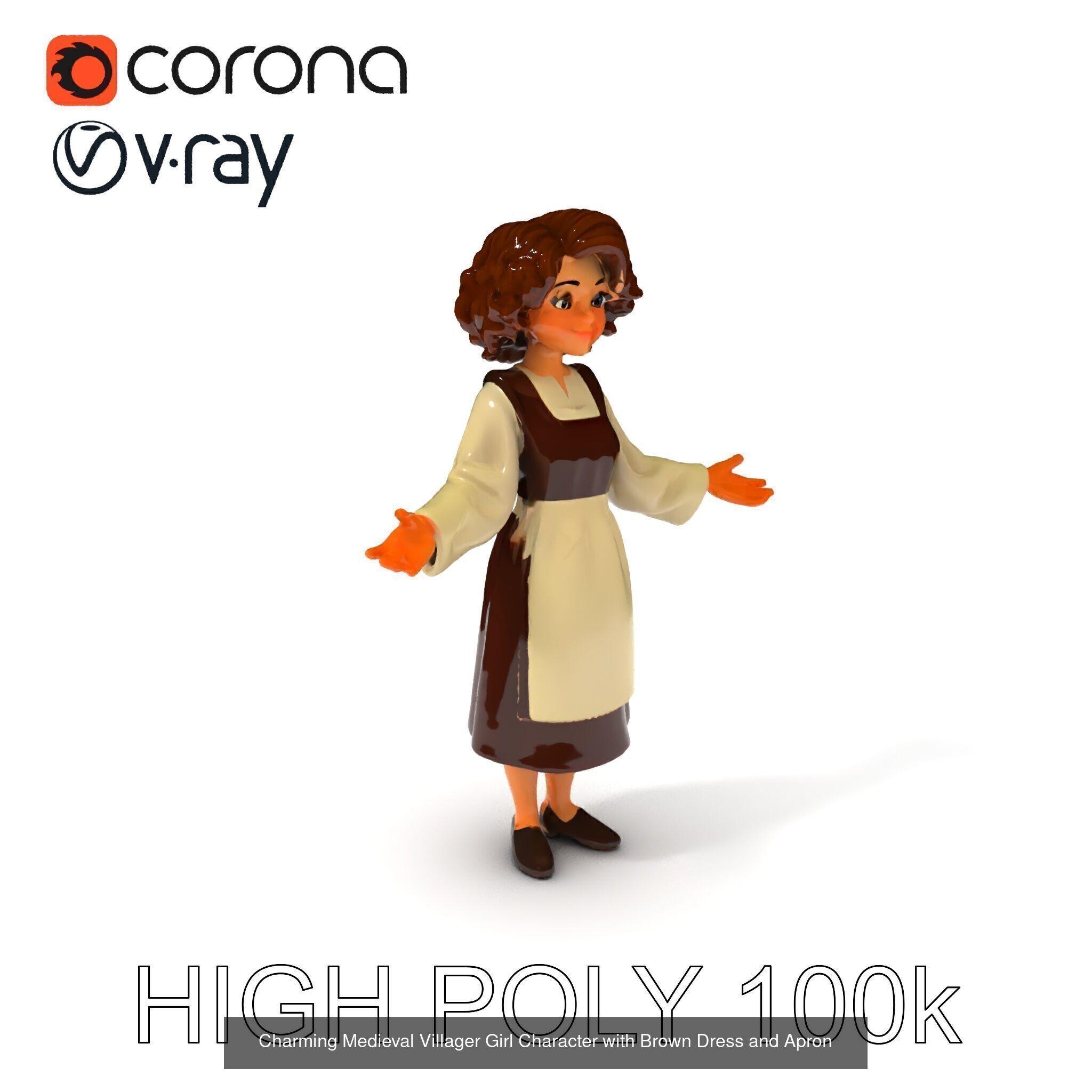 Diverse Character Models Pack 3D Model Collection_38