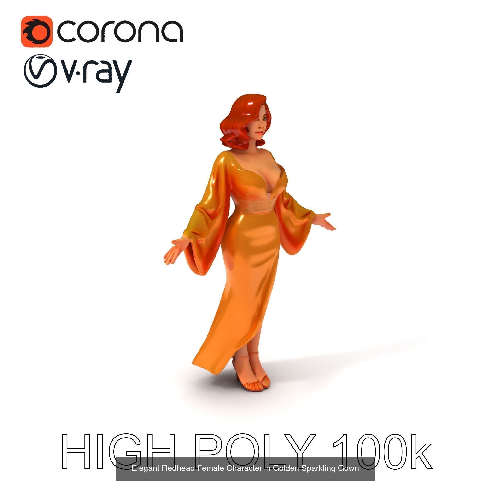 Diverse Character Models Pack 3D Model Collection_45
