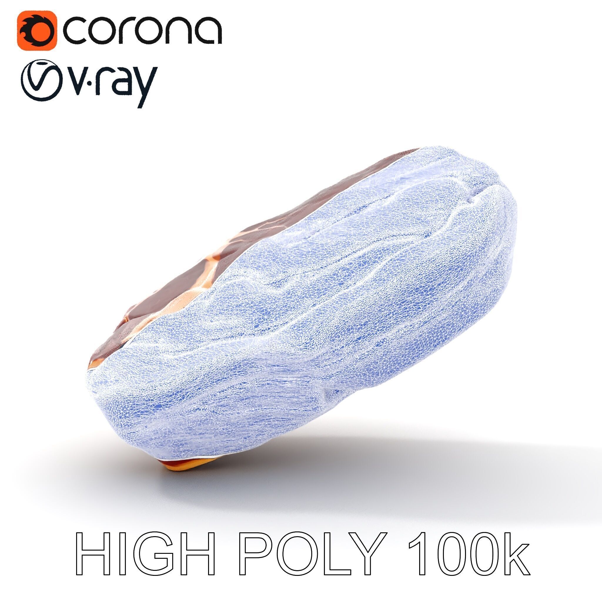 Realistic Meat Cut Model Pack for Games and Rendering Low-poly 3D model_19