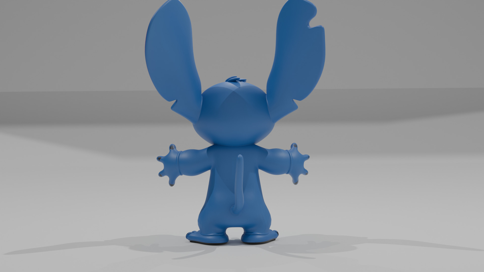 Stitch Alien Model  Cute 3D Print  Lilo  Stitch 3D print model_1