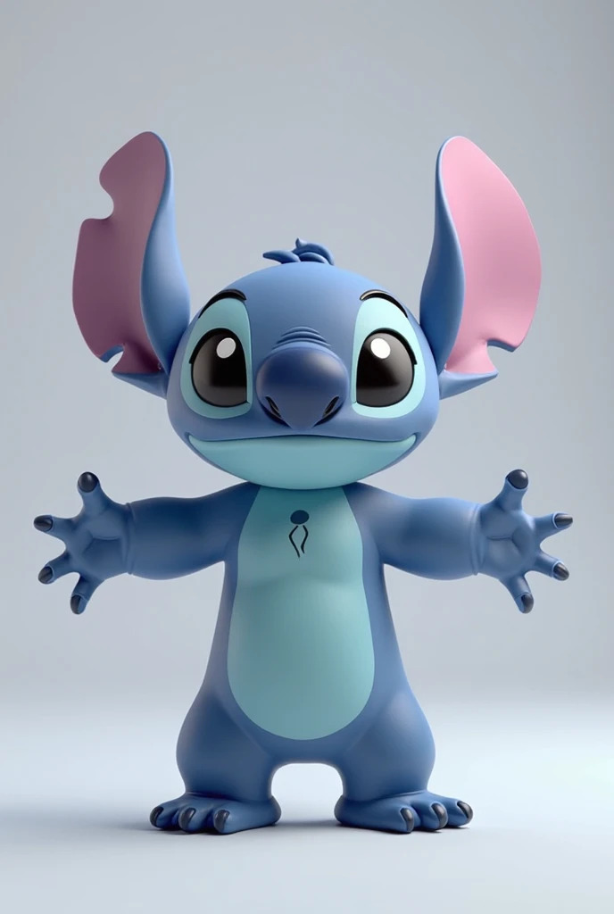 Stitch Alien Model  Cute 3D Print  Lilo  Stitch 3D print model_9