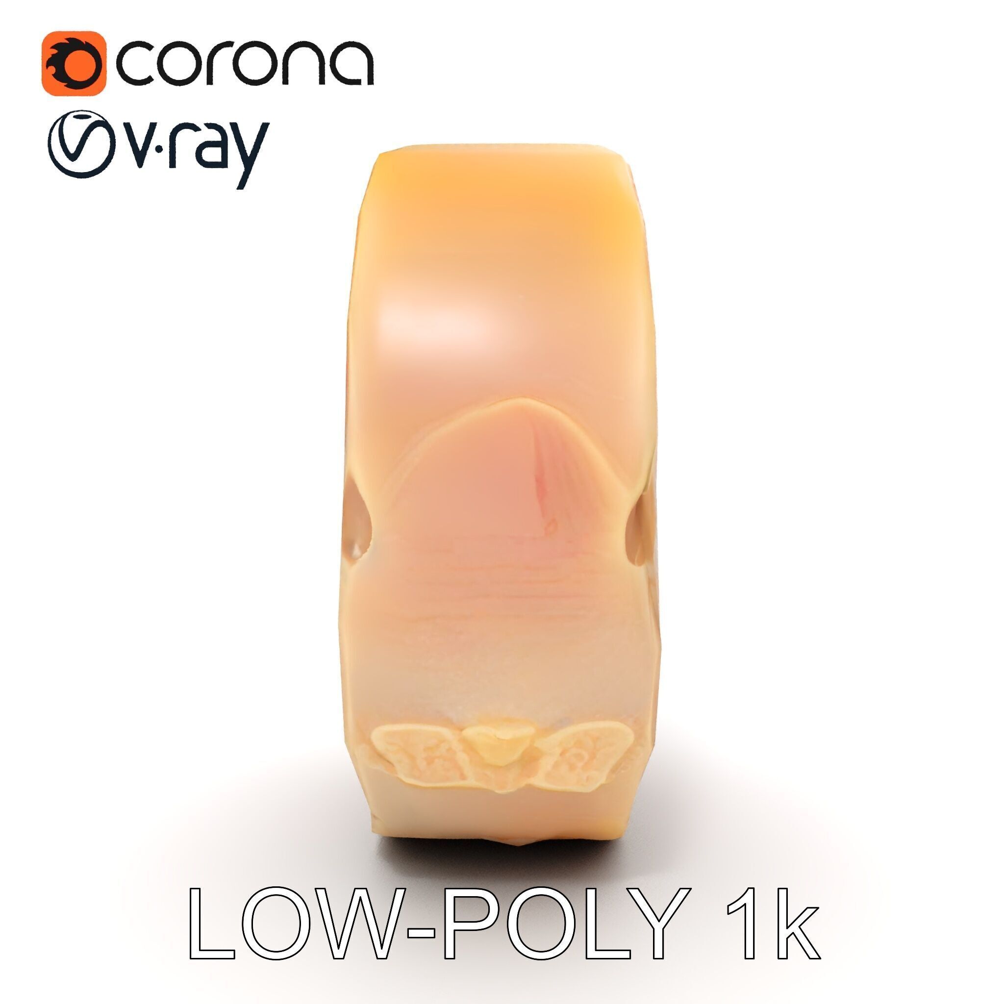 Raw Chicken Breast D Model Pack for Culinary Projects Low-poly 3D model_30