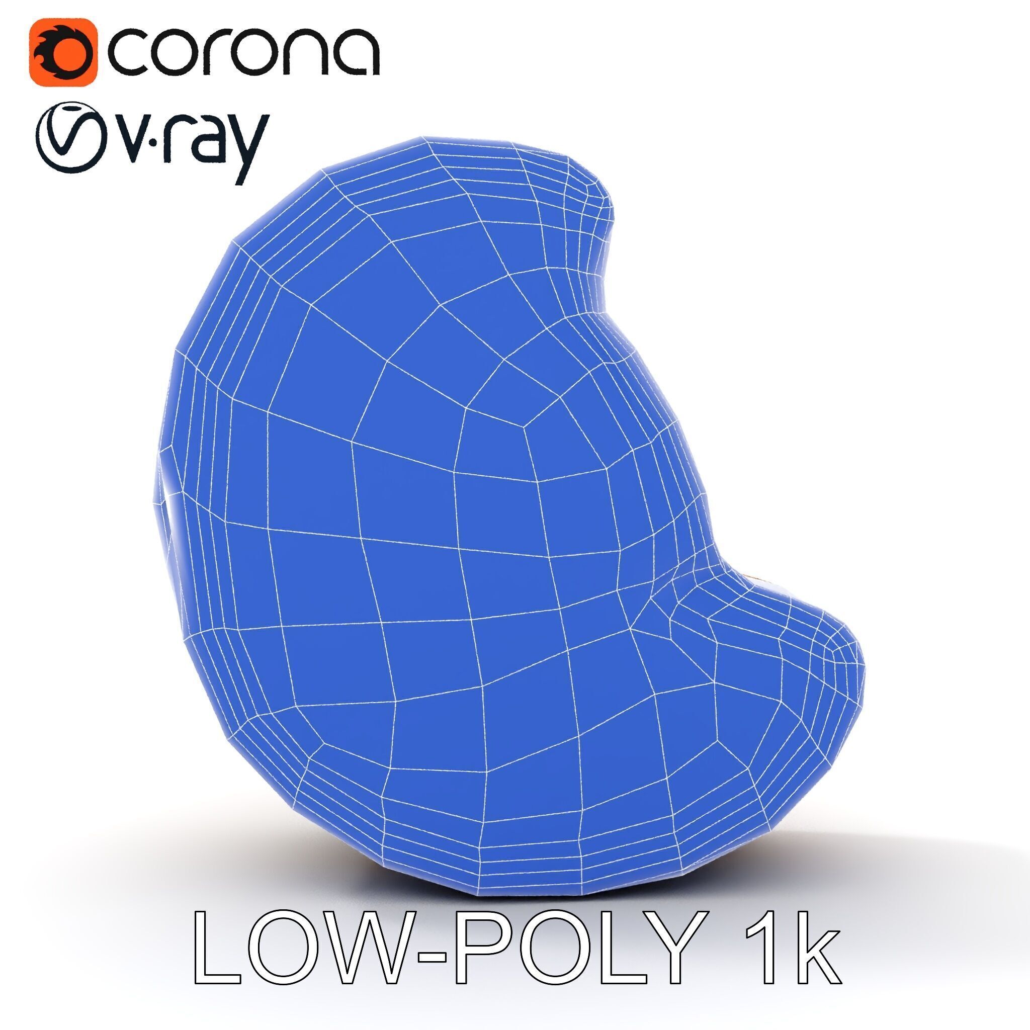 Raw Chicken Breast D Model Pack for Culinary Projects Low-poly 3D model_18