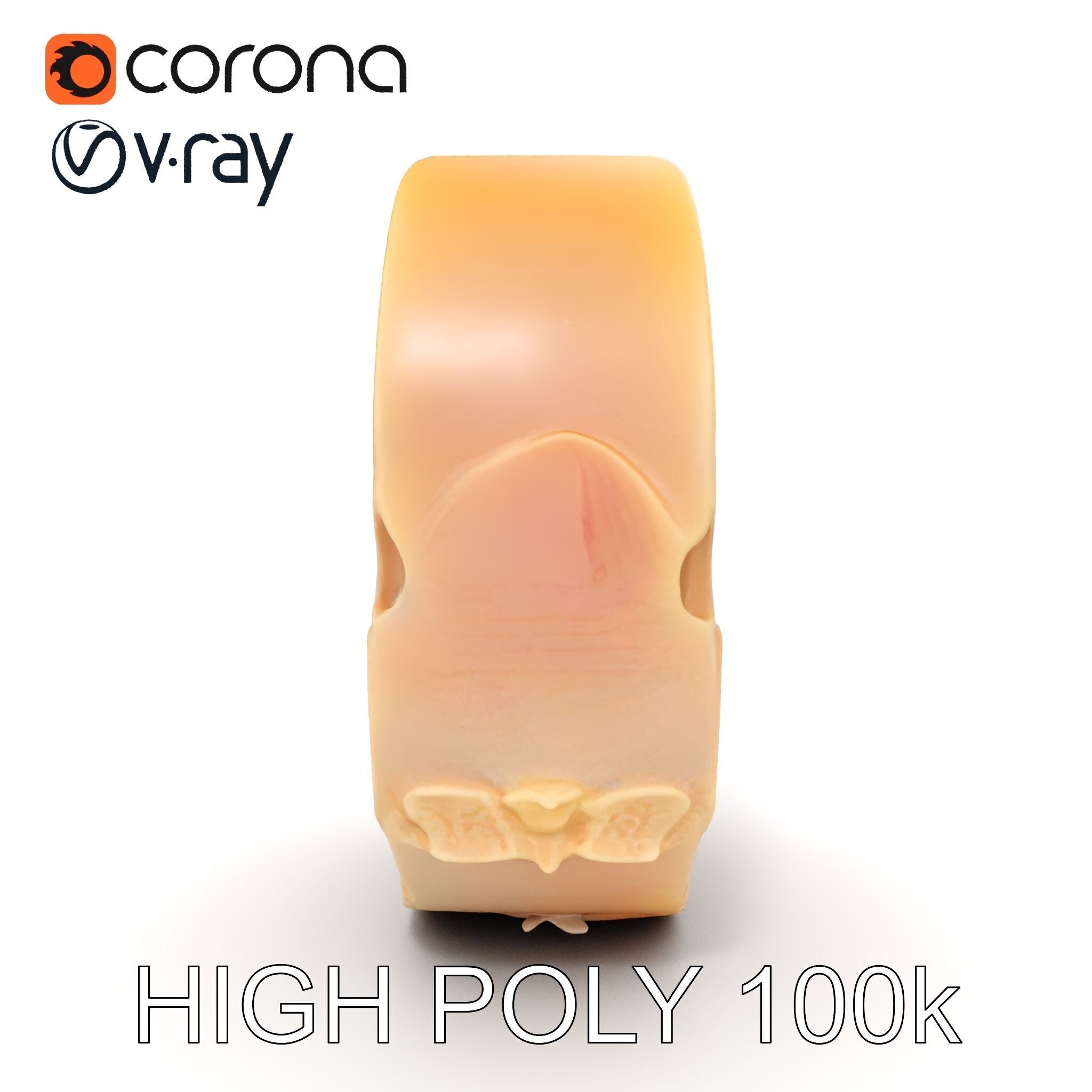 Raw Chicken Breast D Model Pack for Culinary Projects Low-poly 3D model_36