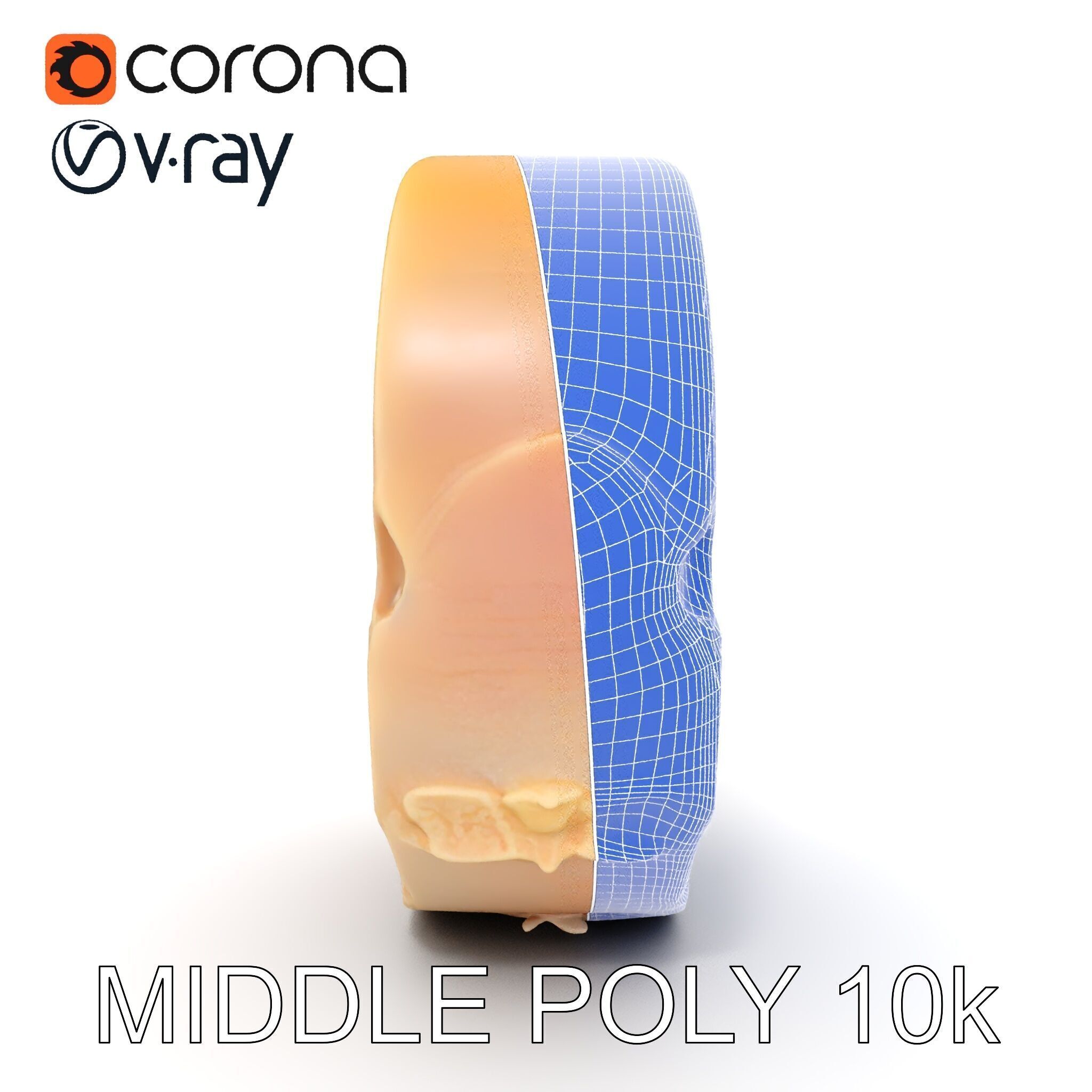 Raw Chicken Breast D Model Pack for Culinary Projects Low-poly 3D model_32