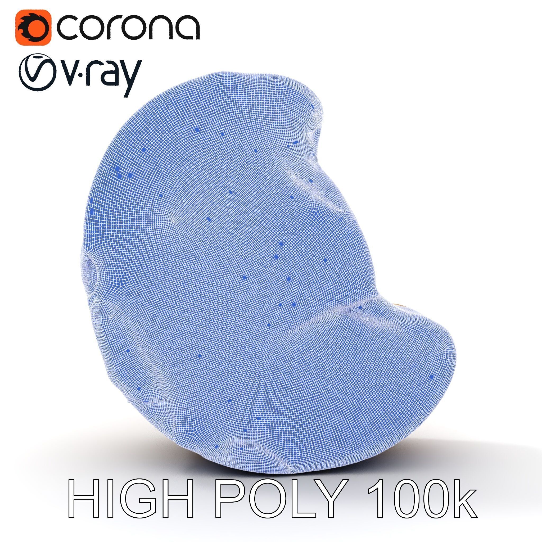 Raw Chicken Breast D Model Pack for Culinary Projects Low-poly 3D model_25