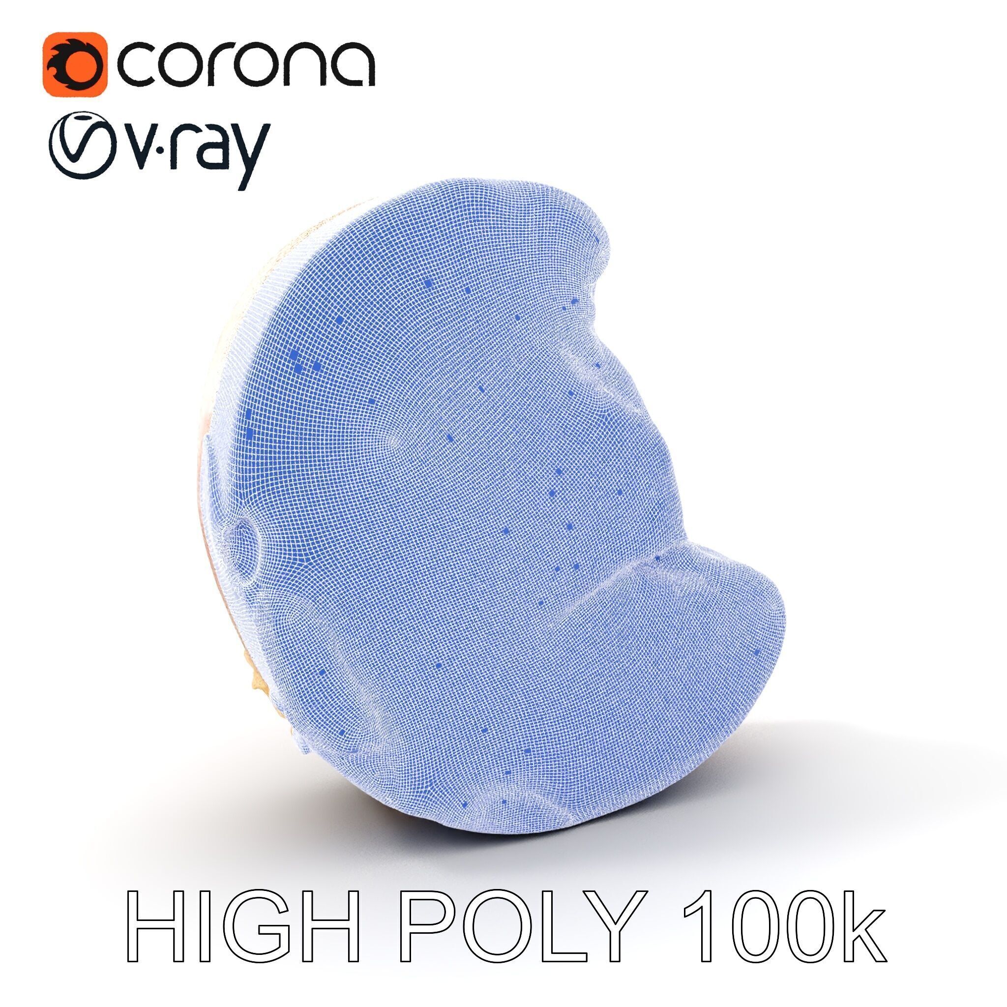 Raw Chicken Breast D Model Pack for Culinary Projects Low-poly 3D model_5