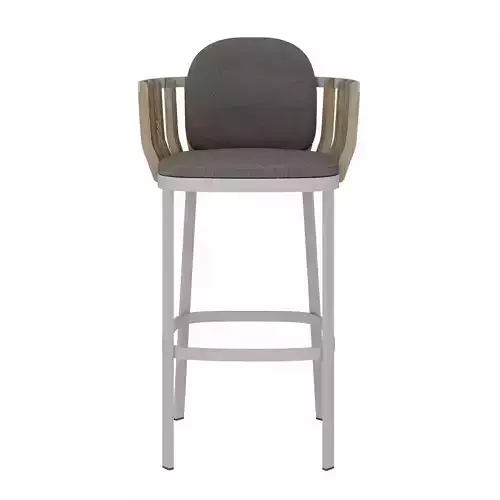 Swing outdoor Barstool by Patrick Norguet for Ethimo