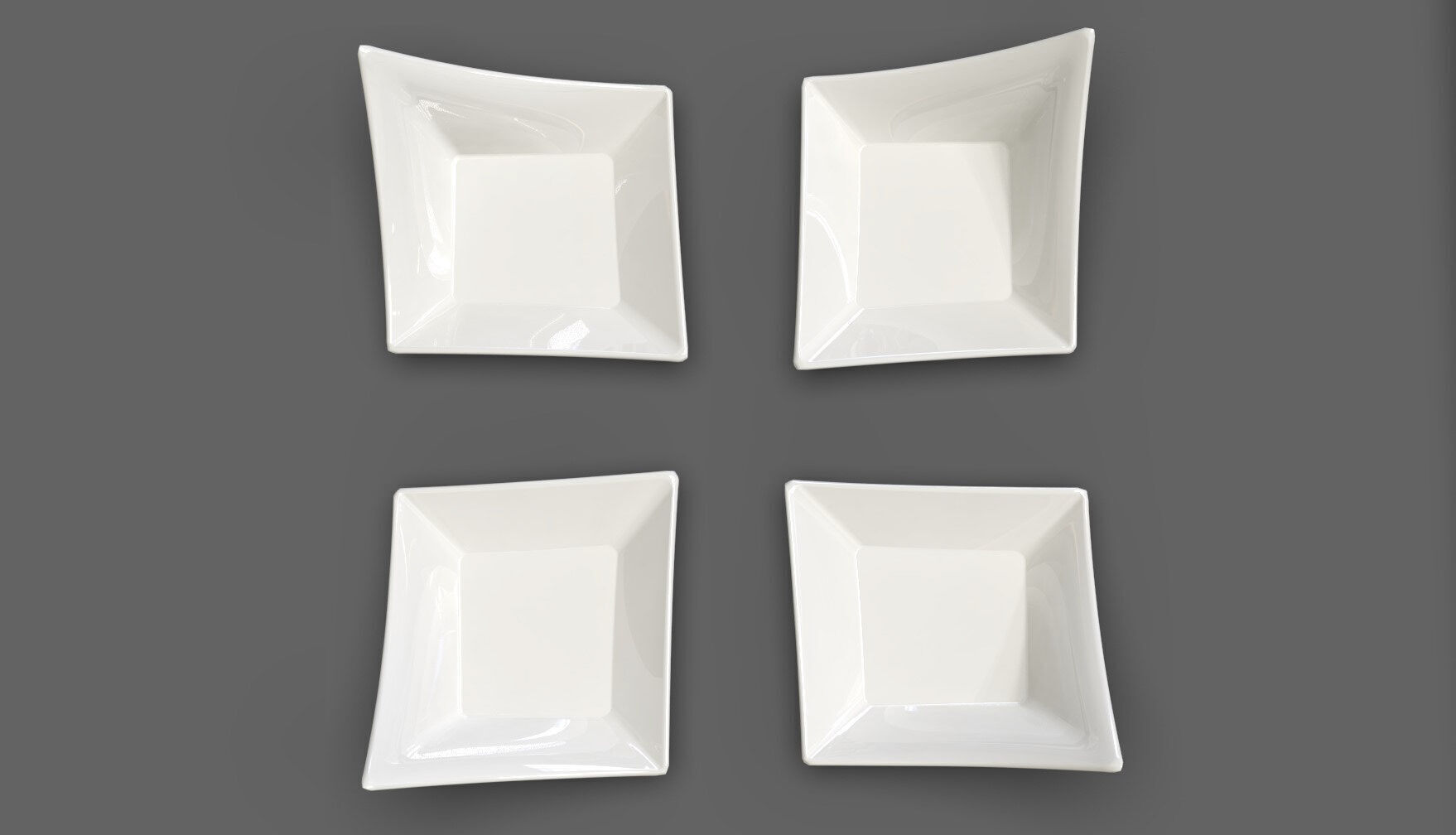 Plate Set For Breakfast 3D model_10