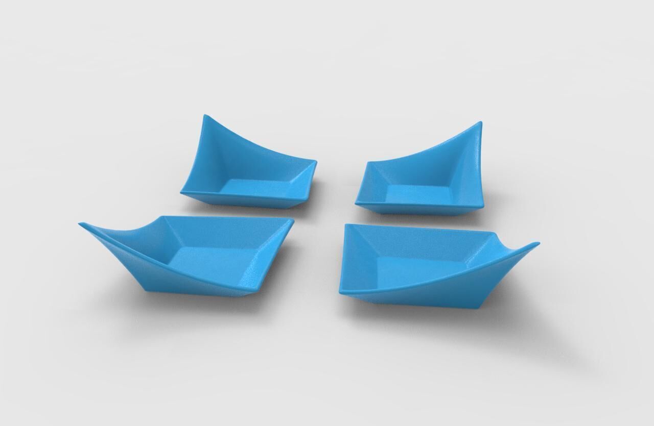 Plate Set For Breakfast 3D model_2