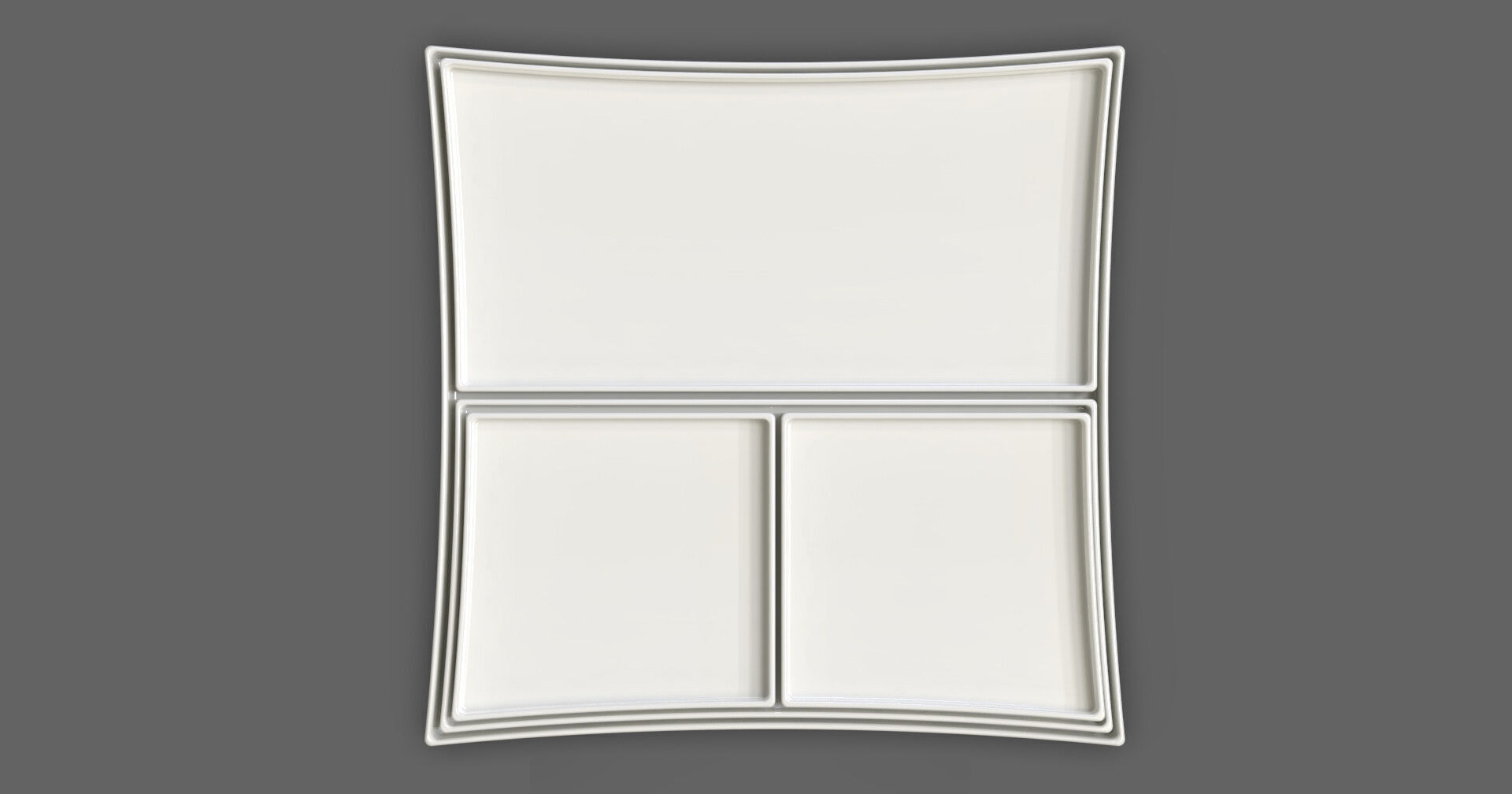 Plate Set For Breakfast 3D model_4