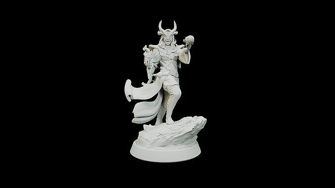 Dragon Cults Wise One 3D print model