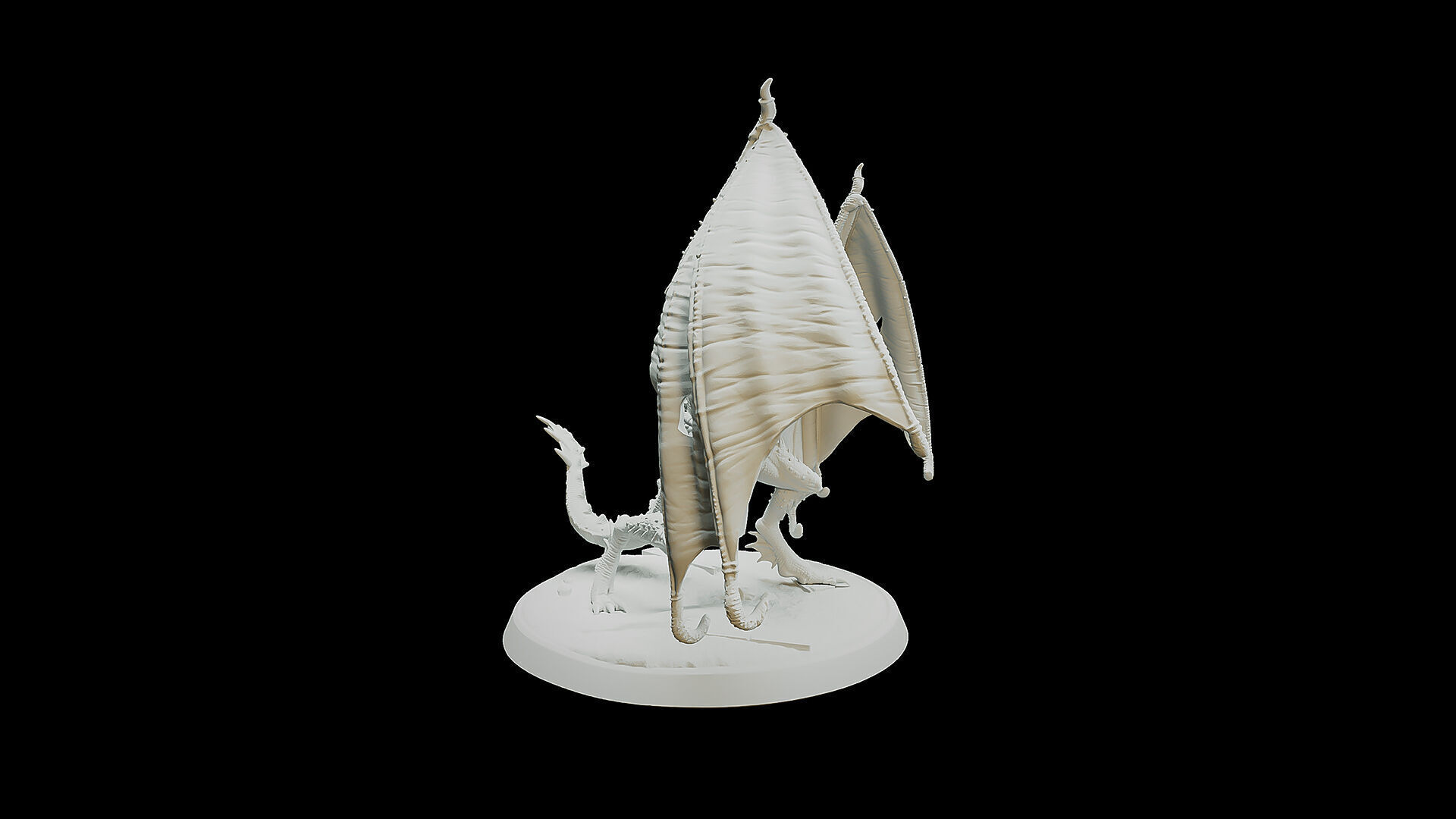 Green Aqua Wyvern 3D print model_1