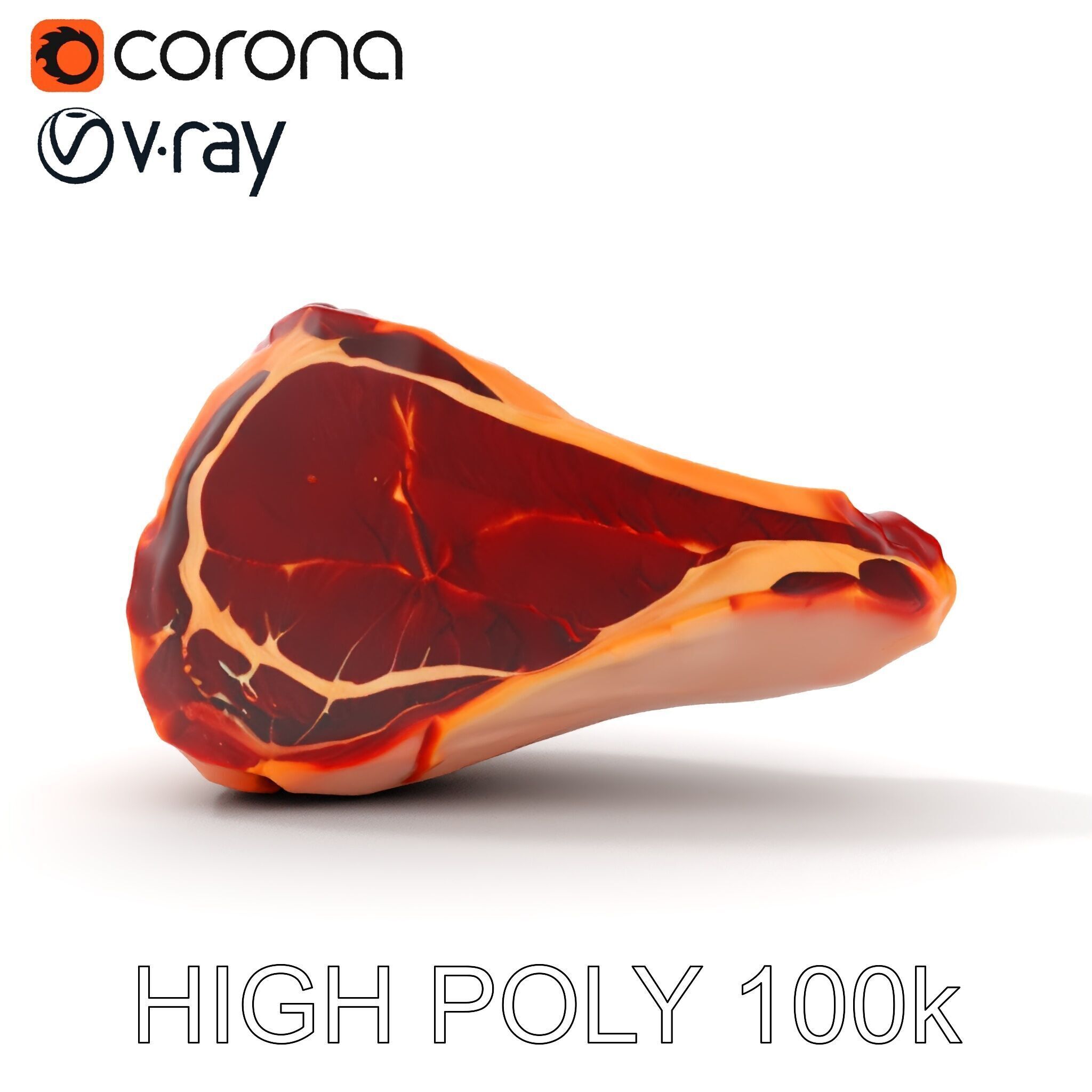 TBone Steak D Model Pack for Realistic Rendering Low-poly 3D model_21