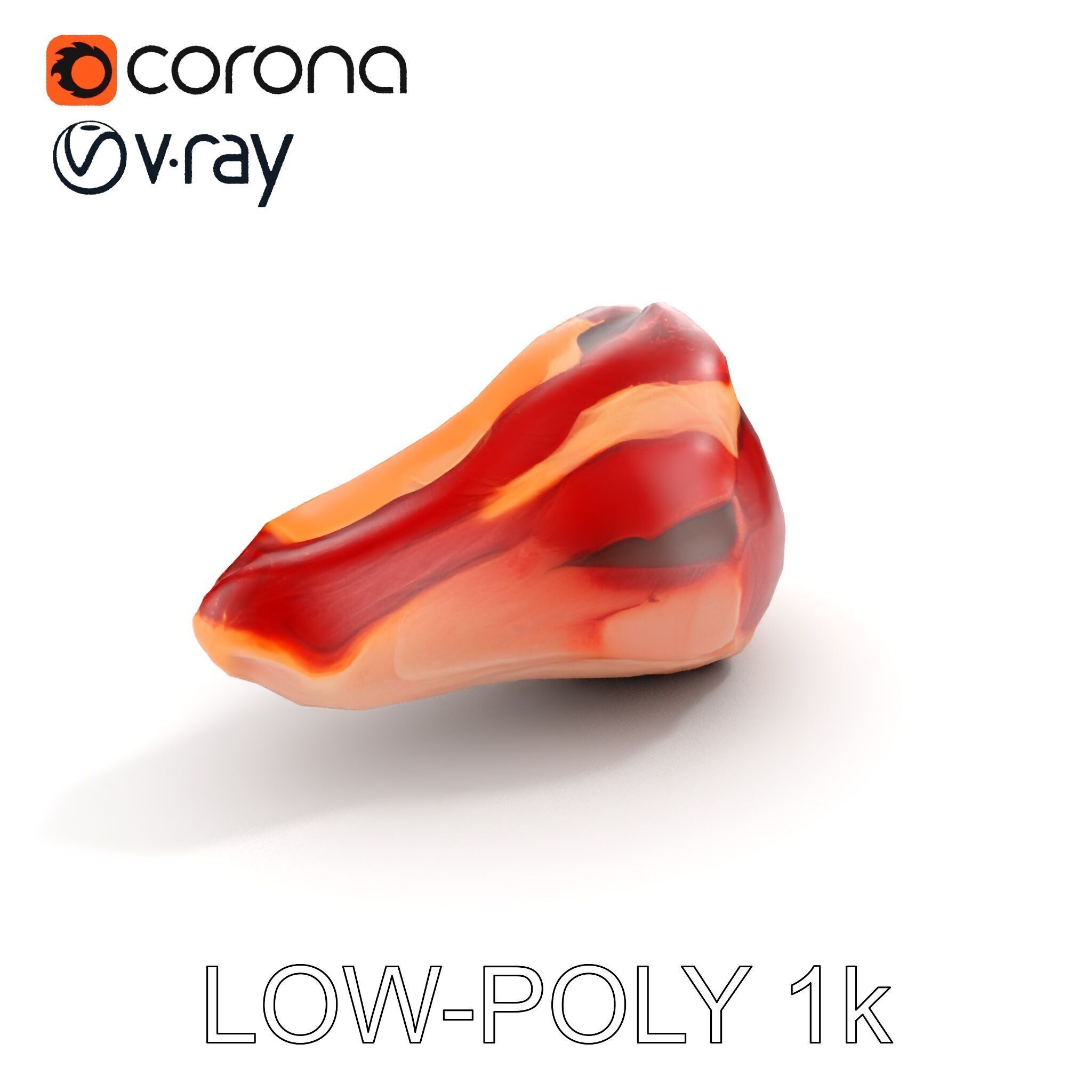 TBone Steak D Model Pack for Realistic Rendering Low-poly 3D model_20