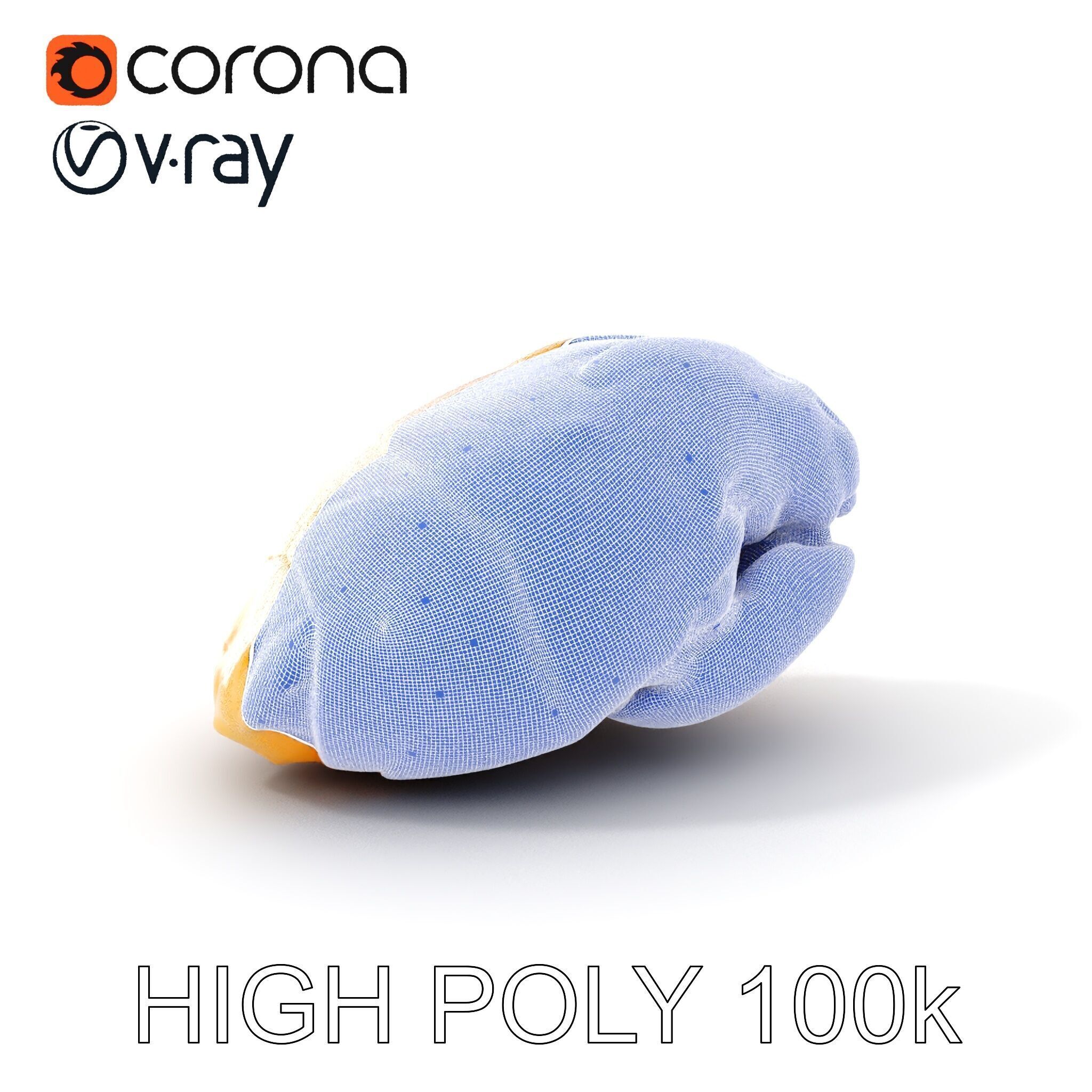 Realistic Chicken Breast Model Pack for Culinary and Educatio... Low-poly 3D model_4