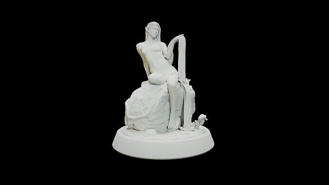 Naiad 3D print model