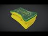 Scrub Sponge Low-poly 3D model_1