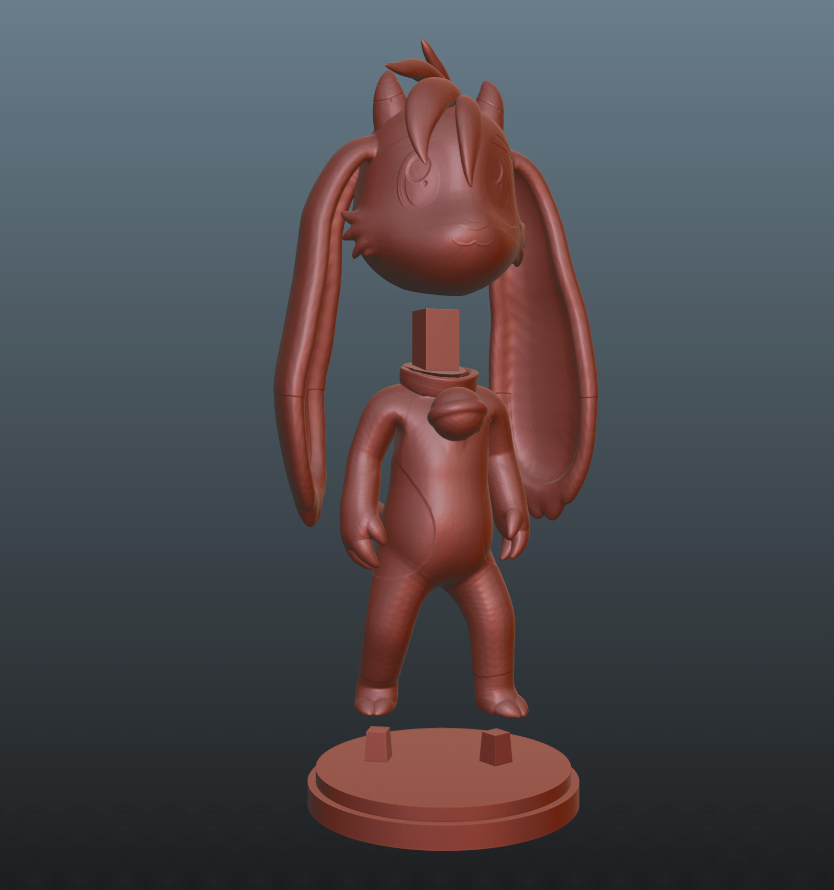 Billie Bust Up Billie 3D print model_5
