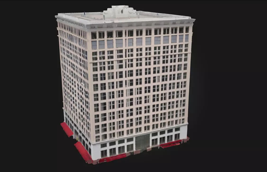 Urban Tower Model Modern HighRise Building 3D model