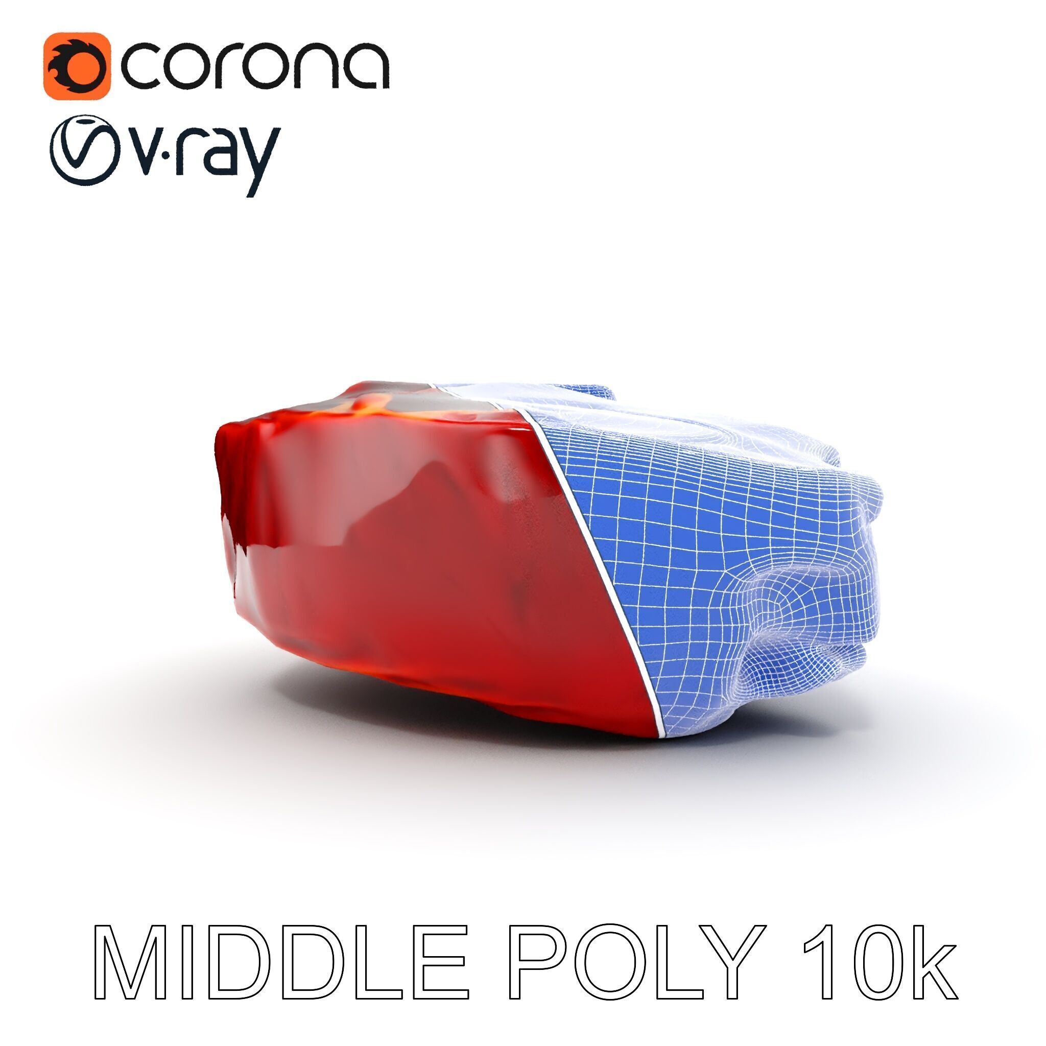 Realistic Raw Meat Steak D Model Pack Low-poly 3D model_31