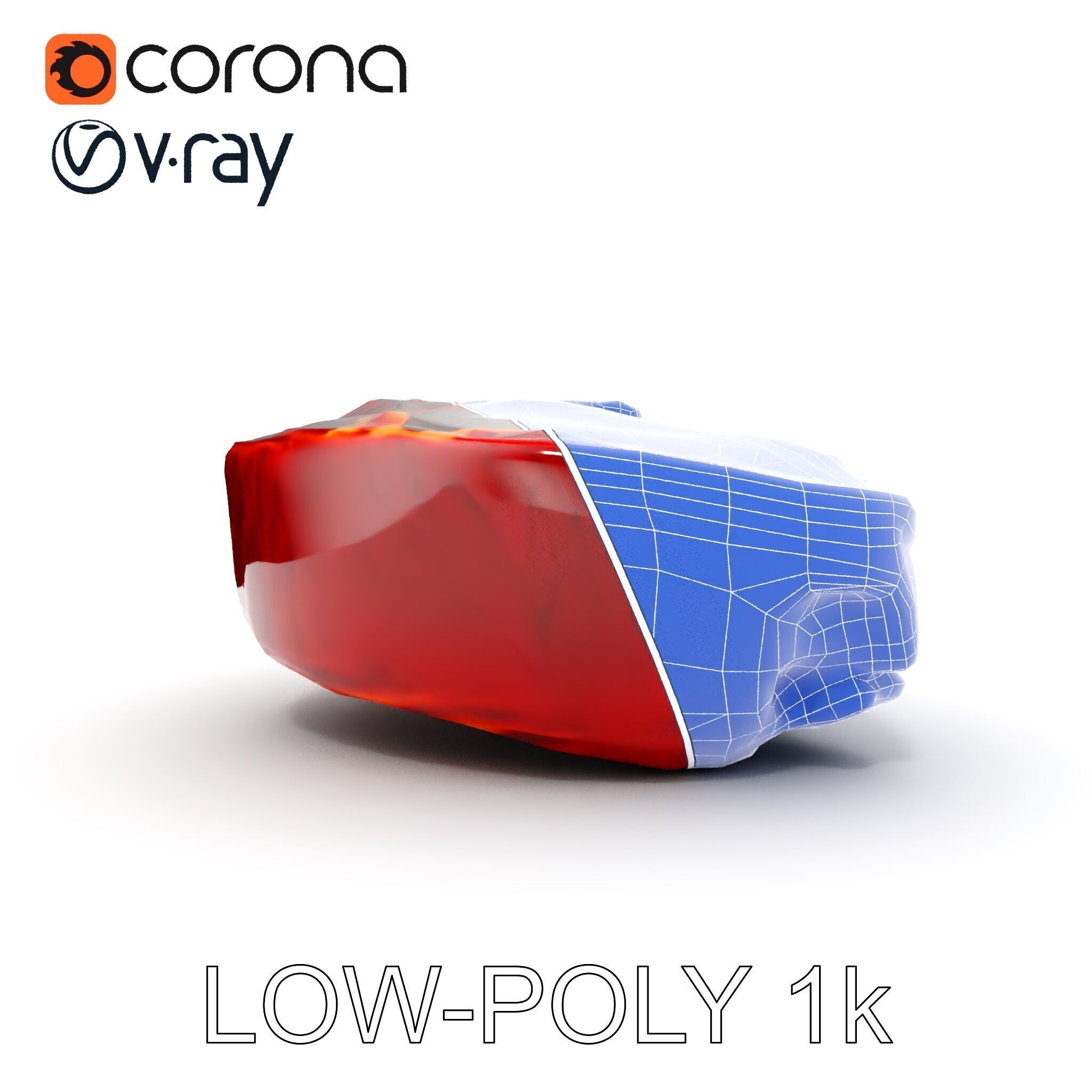 Realistic Raw Meat Steak D Model Pack Low-poly 3D model_29