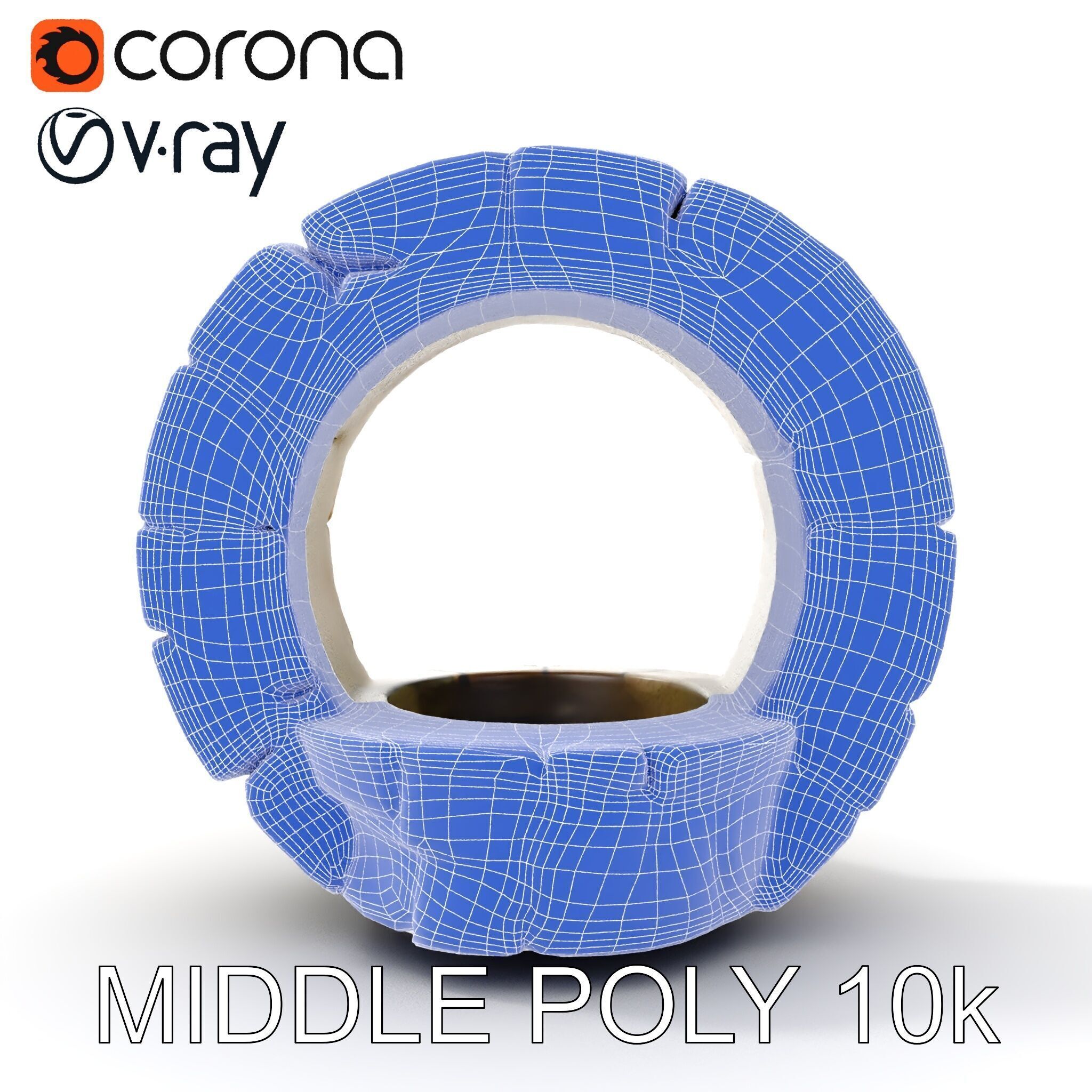 Stone Arch Ruin model pack with PBR Textures Low-poly 3D model_10