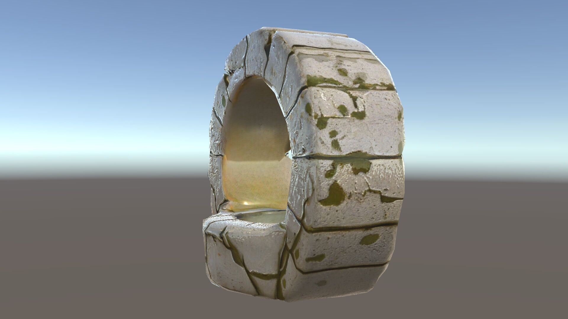 Stone Arch Ruin model pack with PBR Textures Low-poly 3D model_34