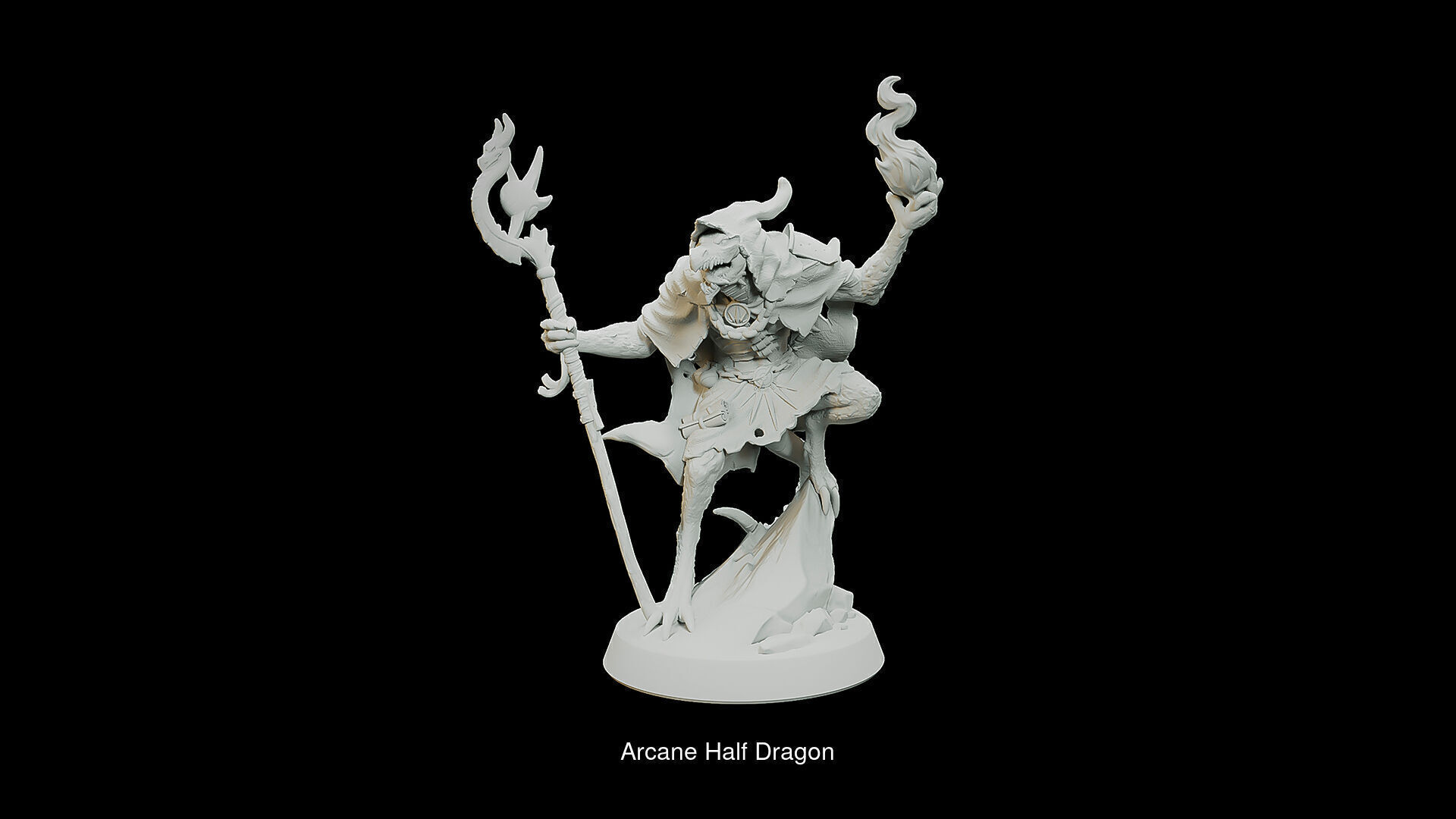 dragon v Minotaur 3D Model Collection_1