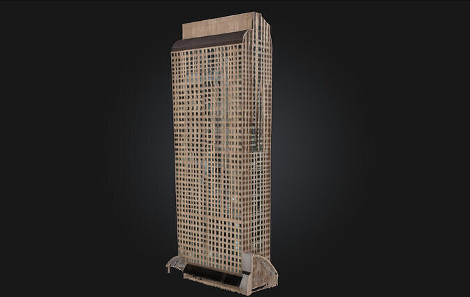 Skyward Ascent Soaring Tower Structure 3D model 2
