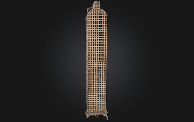 Skyward Ascent Soaring Tower Structure 3D model 6