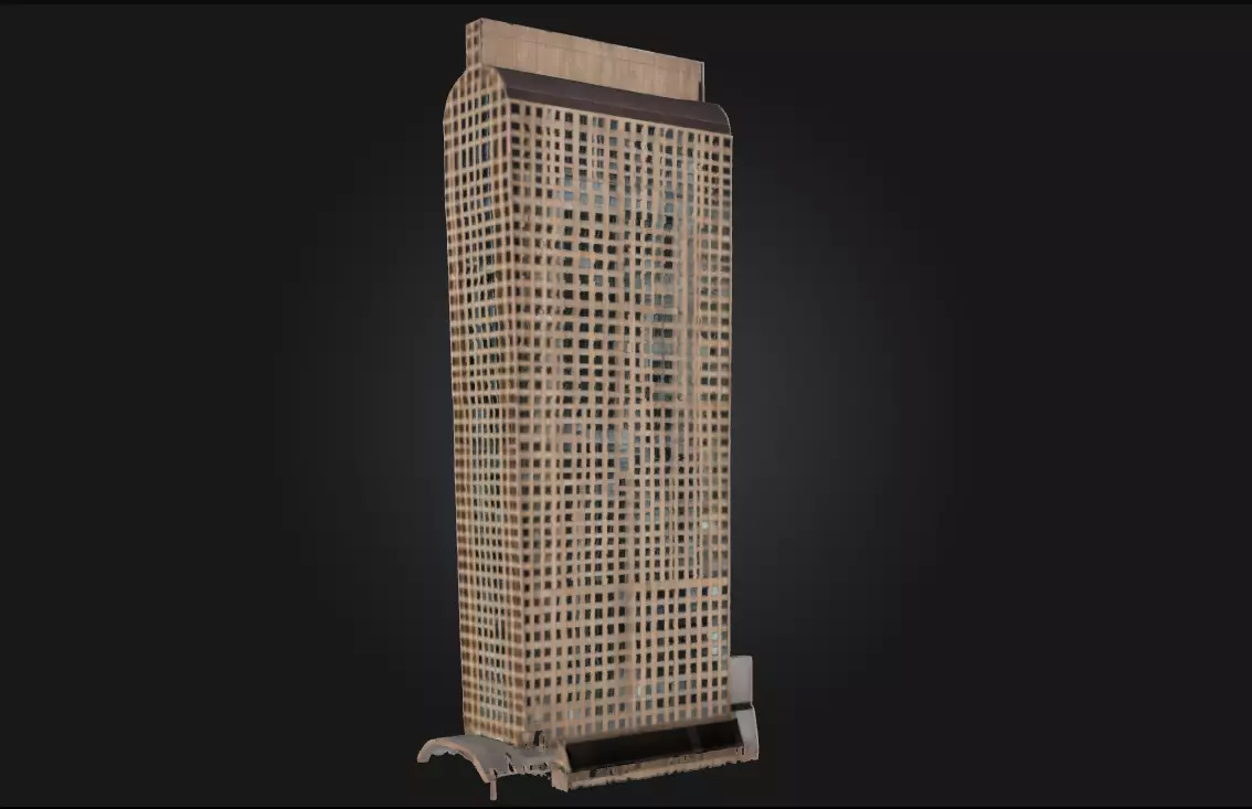 Skyward Ascent Soaring Tower Structure 3D model_0