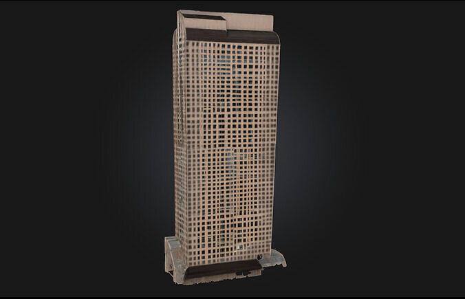 Skyward Ascent Soaring Tower Structure 3D model 5