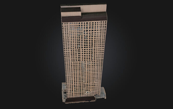Skyward Ascent Soaring Tower Structure 3D model 4