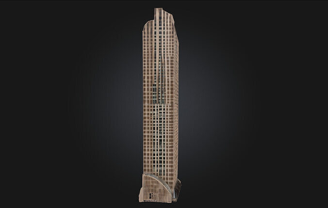 Skyward Ascent Soaring Tower Structure 3D model 3