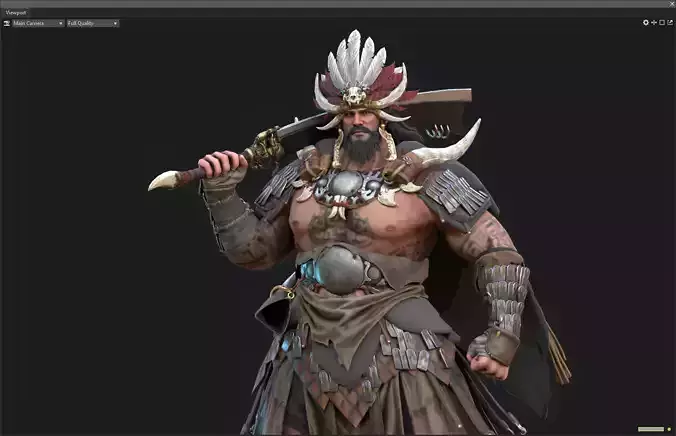 Barbarian warrior