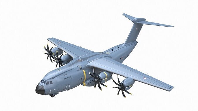 Airbus A400M Military Transport Aircraft 3D model