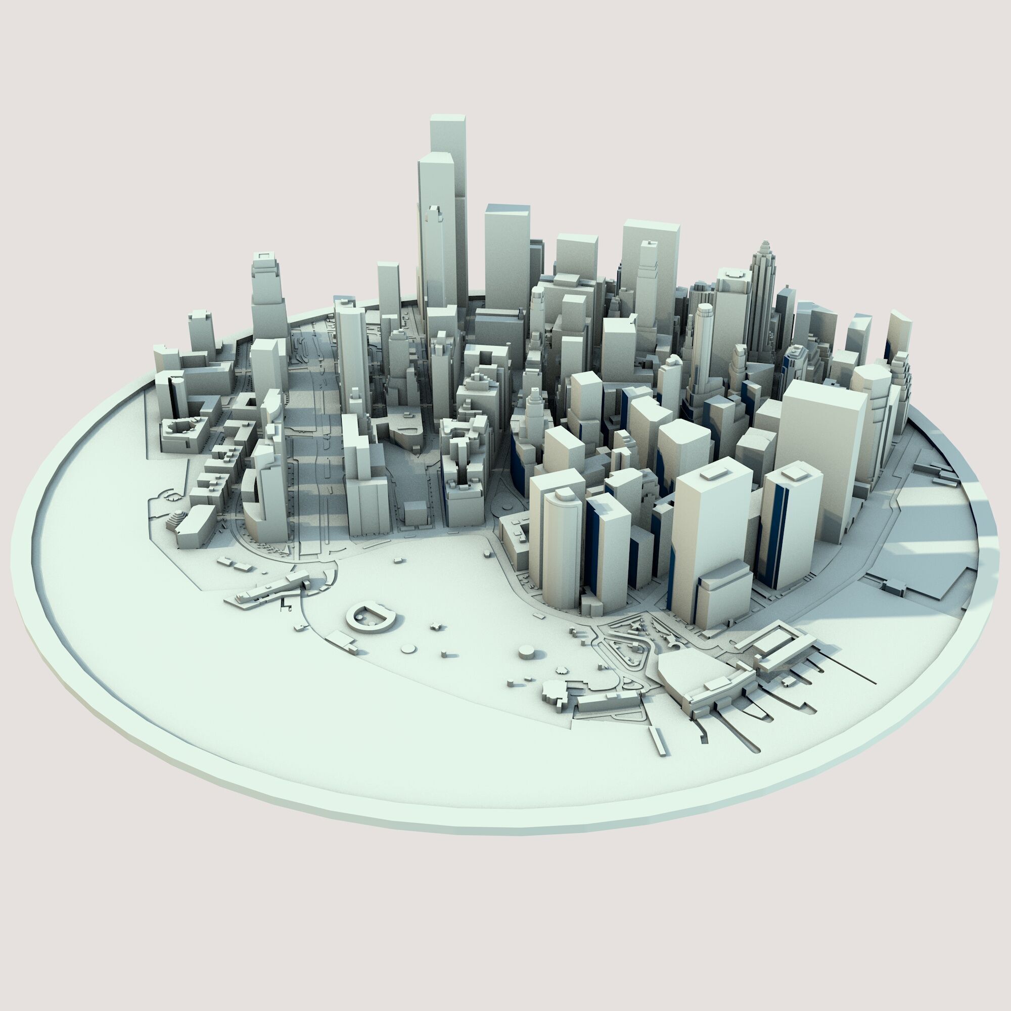 New York City United States 3D print model_1