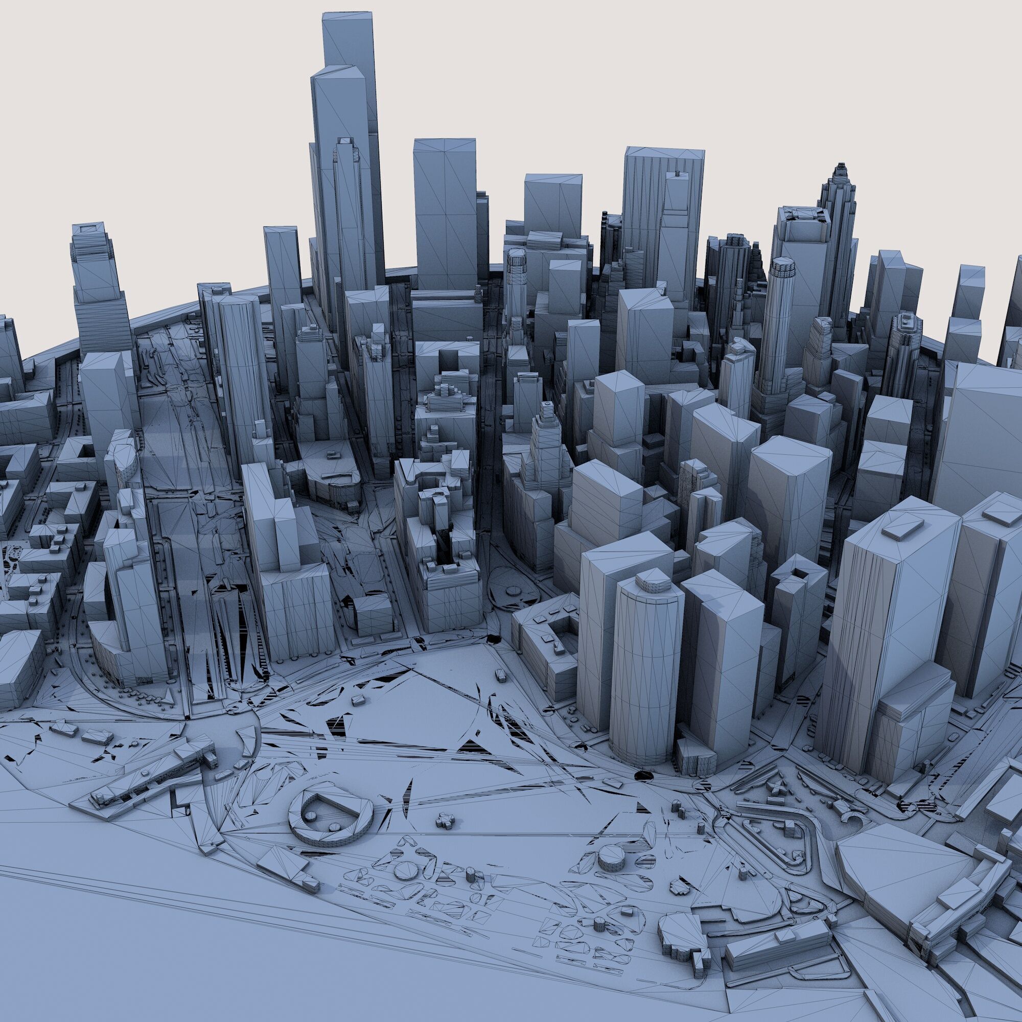 New York City United States 3D print model_6