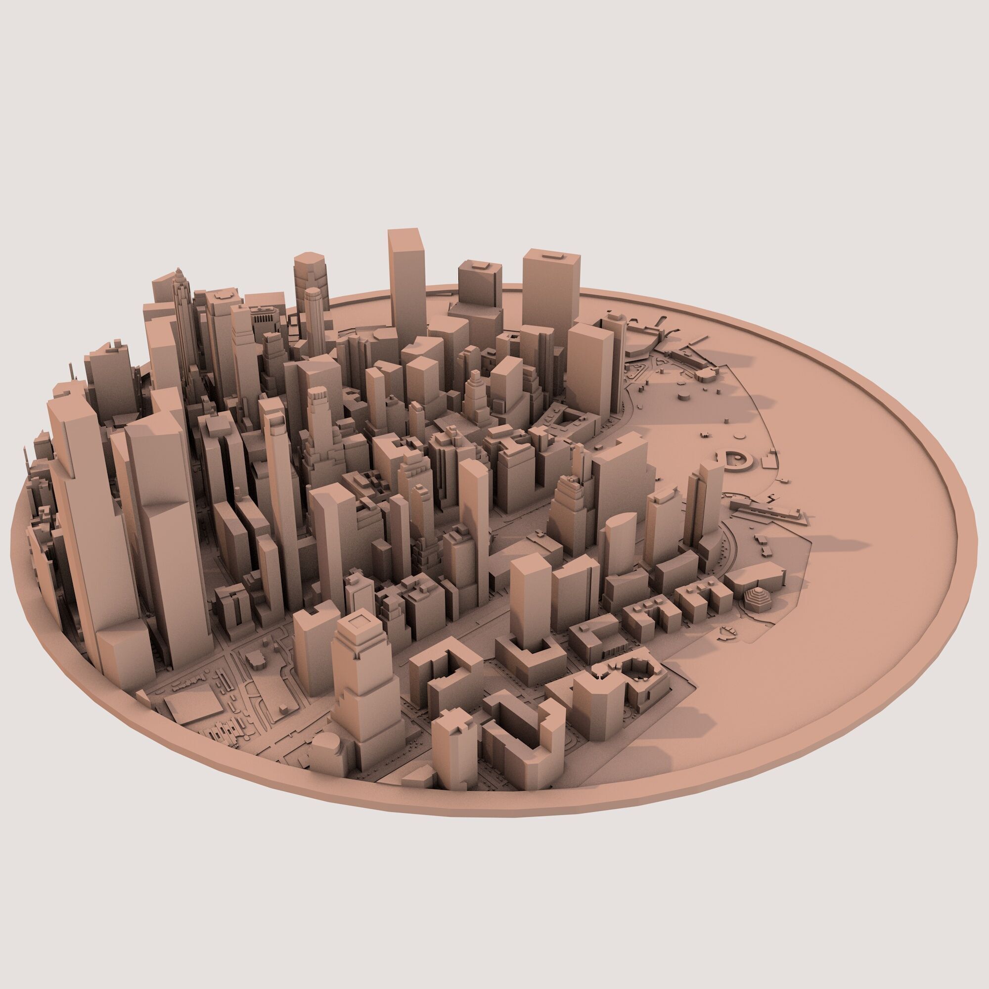 New York City United States 3D print model_3