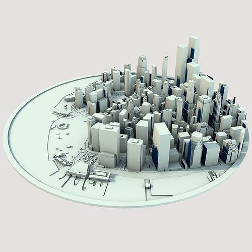 New York City United States 3D print model