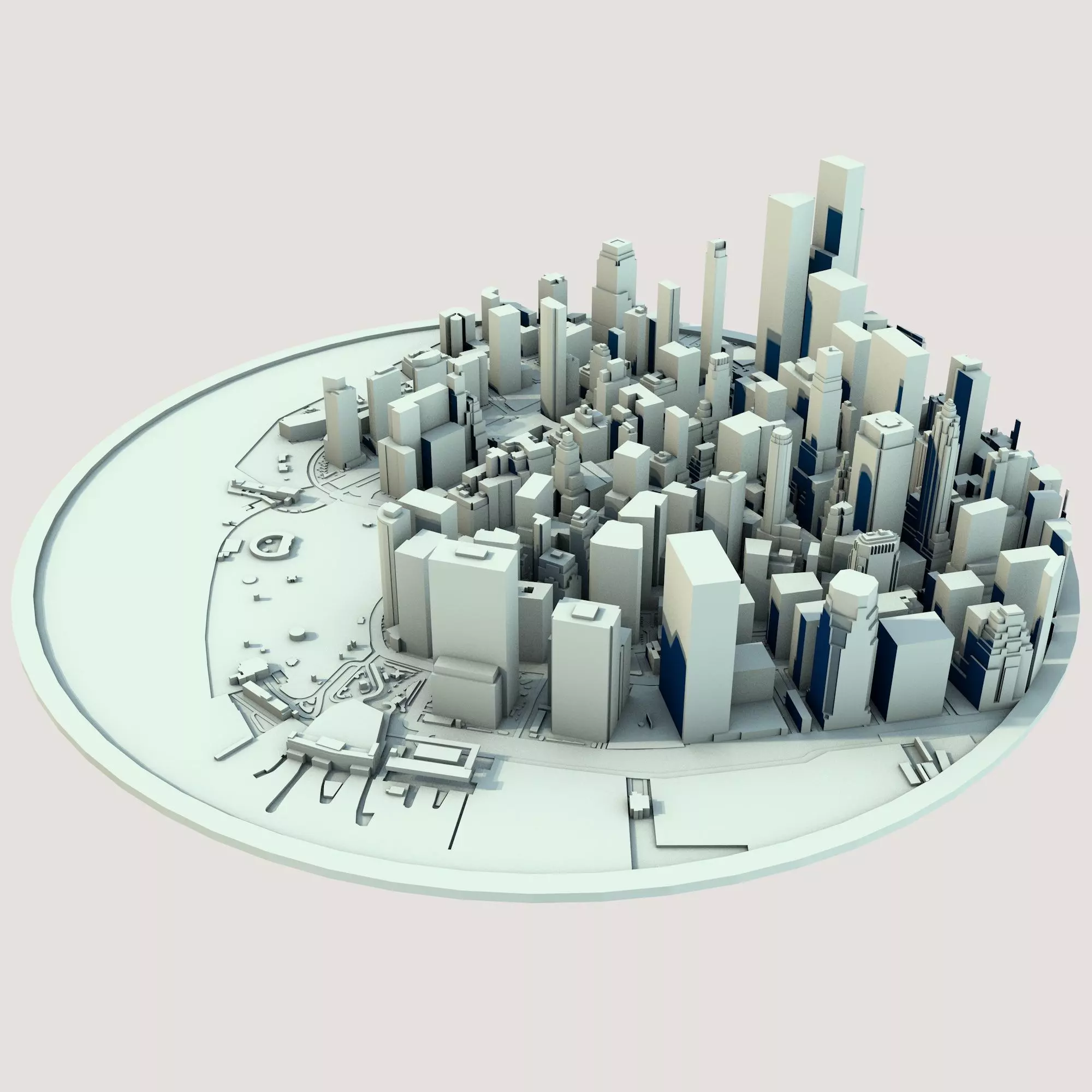 New York City United States 3D print model_0