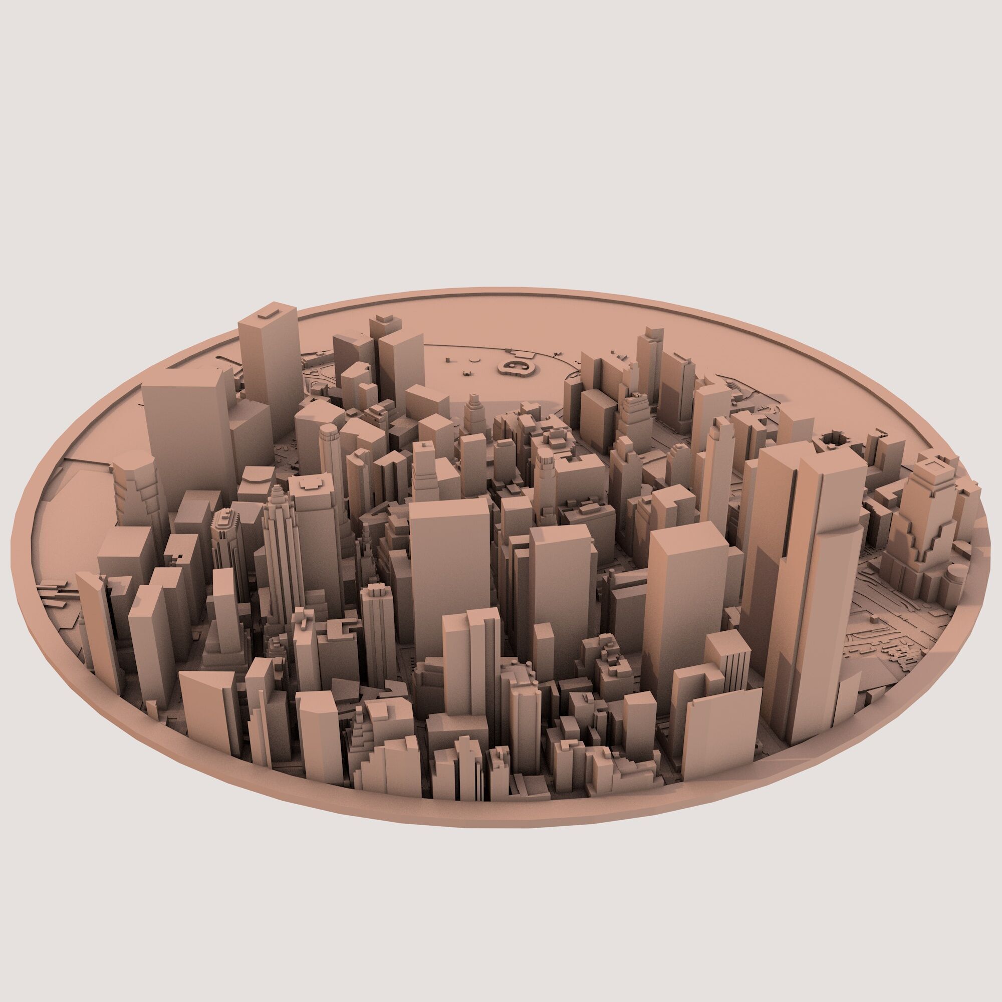 New York City United States 3D print model_4