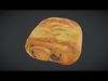 Pain au Chocolat Low-poly 3D model_1