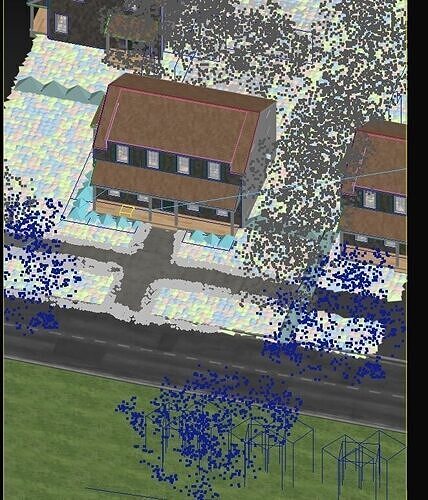 USA Neighbourhood 3D model 3