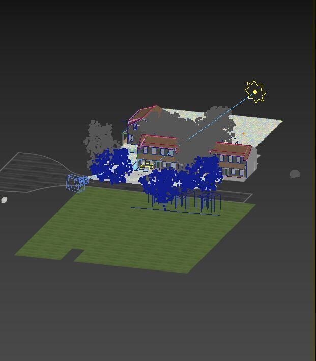 USA Neighbourhood 3D model_3