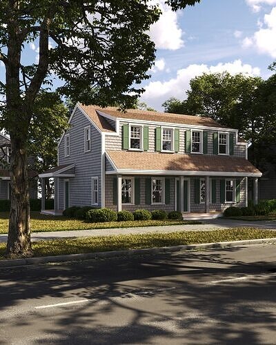 USA Neighbourhood 3D model